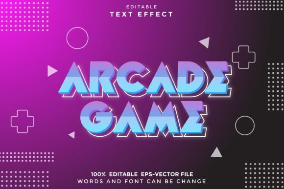 Arcade Game Text Effects: Unlocking Retro-Modern Design
