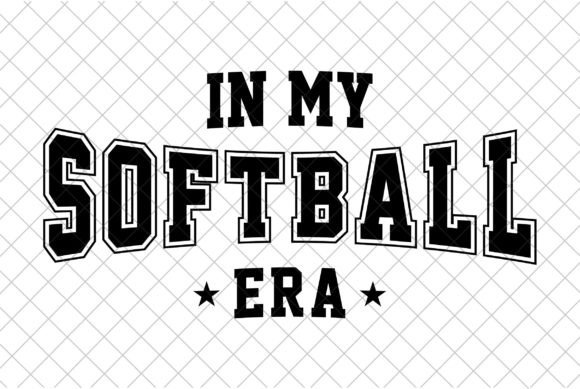 Celebrate the Diamond: In My Softball Era, Sport Game Day SVG