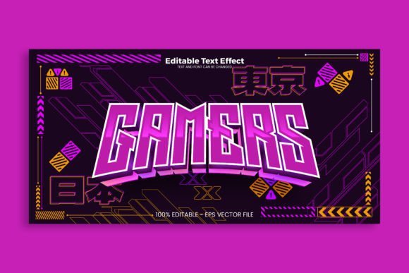 Game Editable Sci-Fi Text Effect: Futuristic Typography for Modern Design