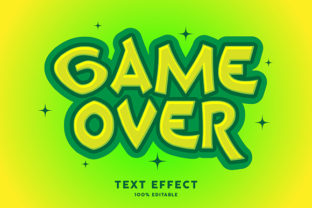 Game Over Cartoon Style Text Effect: Bring Playful Energy to Your Designs