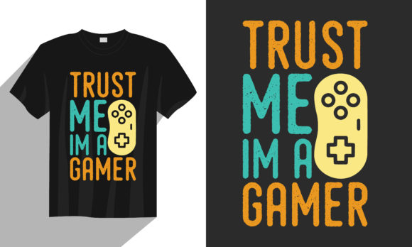 Gaming-T-Shirt-Design: 