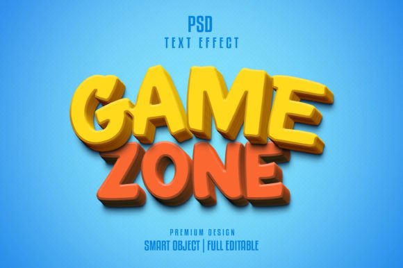 Instant Impact: Mastering the Game Zone Text Effect PSD