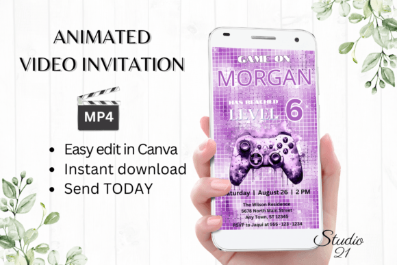 Level Up Your Party with a Digital Video Game Birthday Evite