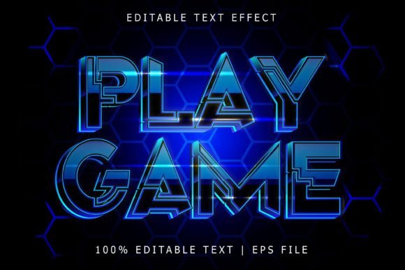Play Game Editable Text Effect: Dynamic Typography for Bold Brands