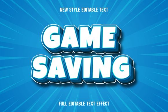Text Effect-game Saving: Vector Graphics for Dynamic Design