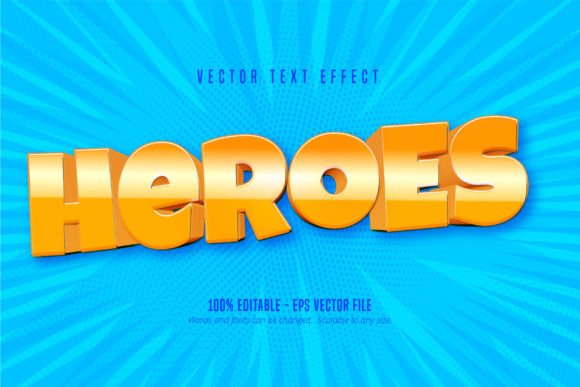 Unleash Your Inner Hero: A Game-Changing Text Effect for Designers